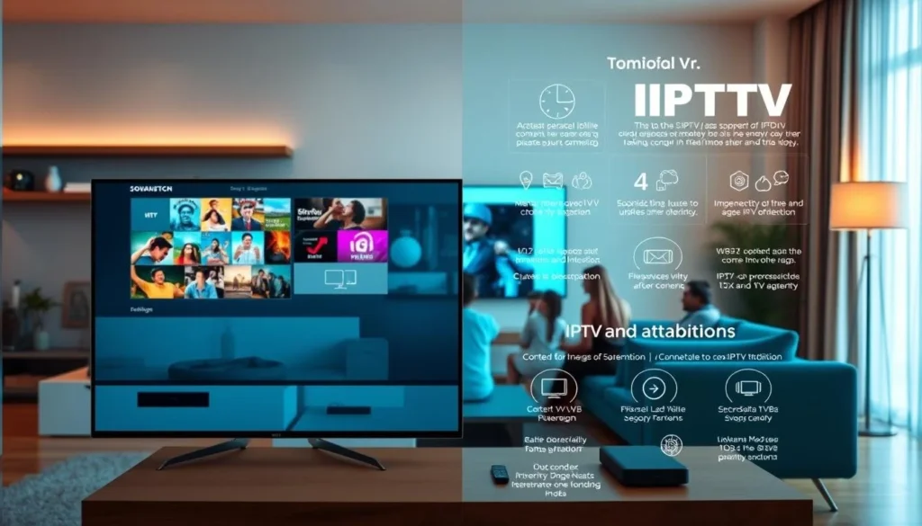 Service IPTV 4K premium pour expérience TV optimale